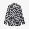 THE KOOPLES Tape Logo-print Woven Shirt