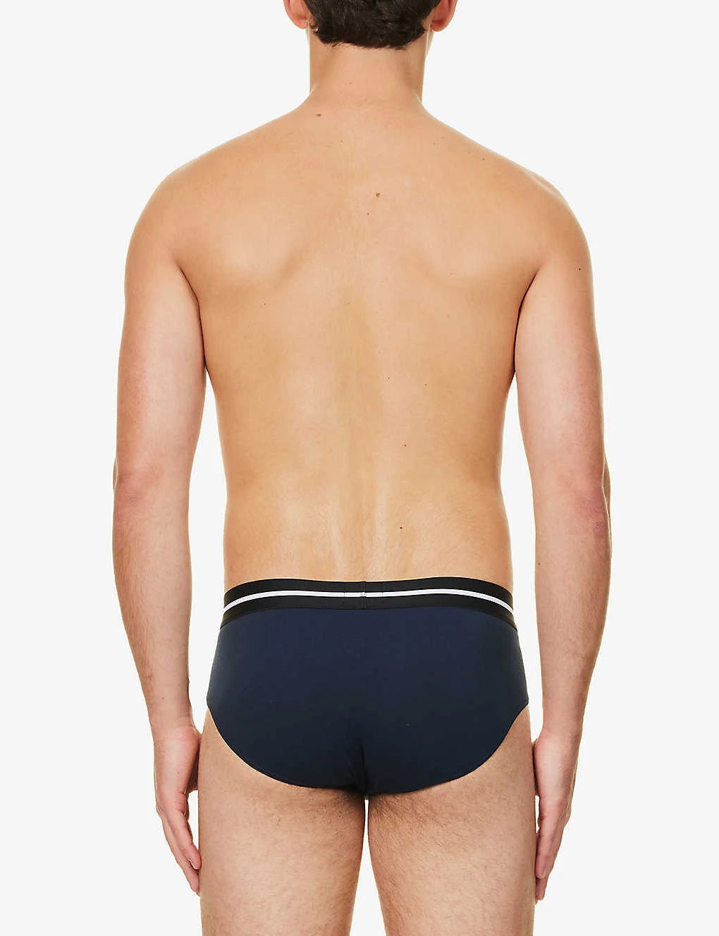 Boss Pack Of Three Colour-block Logo-print Stretch-cotton Trunks 3 Boss Pack Of Three Colour-block Logo-print Stretch-cotton Trunks - Image 3