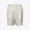 Emporio Armani Logo-print Elasticated-waist Woven Shorts