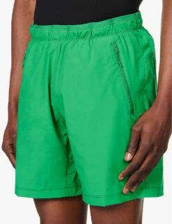 Arcteryx Incendo Brand-print Regular-fit Stretch-shell Shorts -AllSain Clothing Shop R04145721 GREEN ALT04