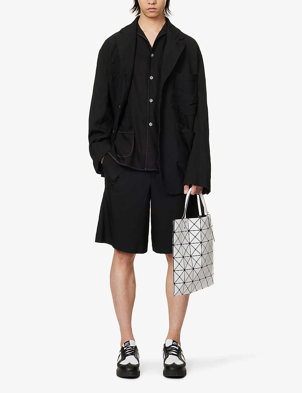 High-rise Relaxed-fit Woven Shorts 2 High-rise Relaxed-fit Woven Shorts - Image 2