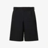 High-rise Relaxed-fit Woven Shorts