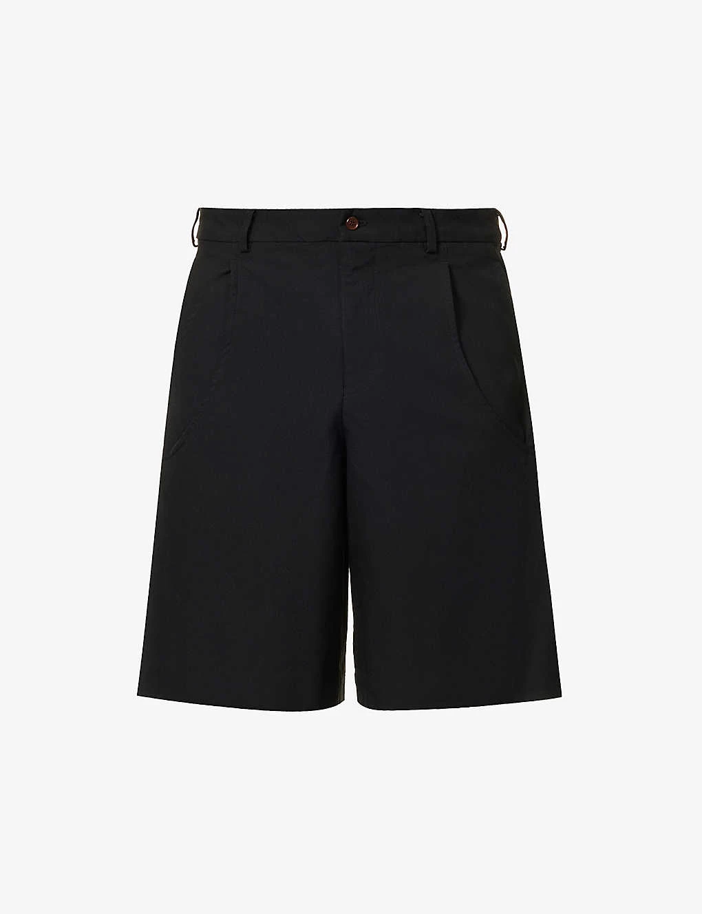 High-rise Relaxed-fit Woven Shorts 1 High-rise Relaxed-fit Woven Shorts