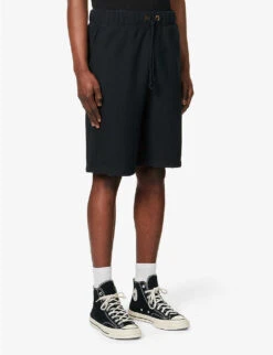 Champion Brand-appliqué Bermuda Stretch-cotton Shorts -AllSain Clothing Shop R04147790 BAY ALT02