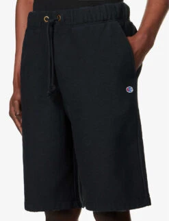 Champion Brand-appliqué Bermuda Stretch-cotton Shorts -AllSain Clothing Shop R04147790 BAY ALT04