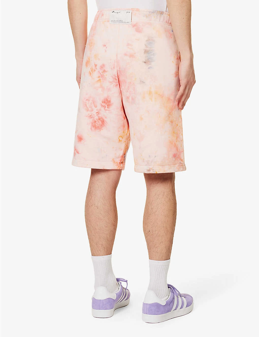 Champion Tie-dye Brand-appliqué Cotton-blend Bermuda Shorts 4 Champion Tie-dye Brand-appliqué Cotton-blend Bermuda Shorts - Image 4