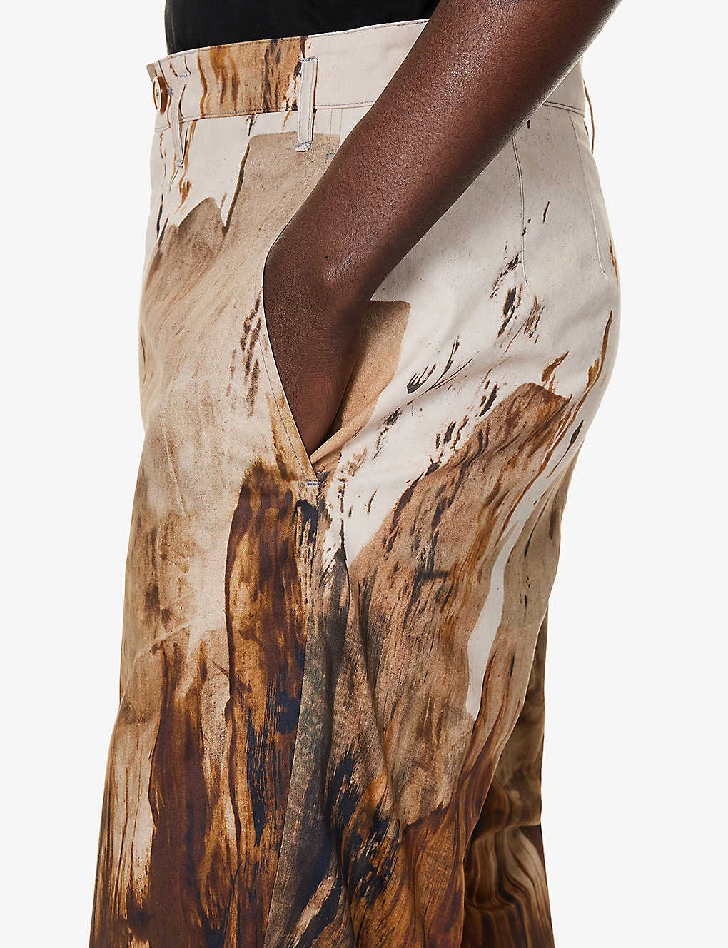 Vivienne Westwood Cruise Printed Cropped Straight-leg Regular-fit Cotton Trousers 5 Vivienne Westwood Cruise Printed Cropped Straight-leg Regular-fit Cotton Trousers - Image 5