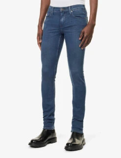 Paige Croft Slim-fit Low-rise Stretch-woven Blend Jeans -AllSain Clothing Shop R04148186 BRYSON ALT02