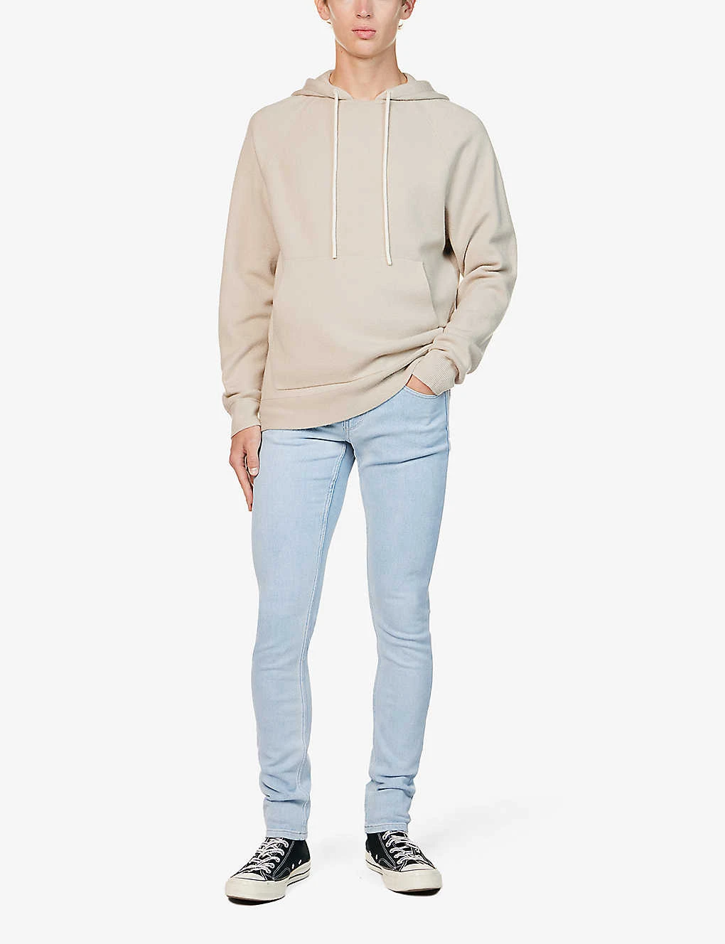 Paige Croft Faded-wash Skinny-fit Stretch-woven Jeans 2 Paige Croft Faded-wash Skinny-fit Stretch-woven Jeans - Image 2