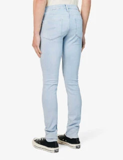 Paige Croft Faded-wash Skinny-fit Stretch-woven Jeans 10 Paige Croft Faded-wash Skinny-fit Stretch-woven Jeans -AllSain Clothing Shop R04148193 WOODFILL ALT03