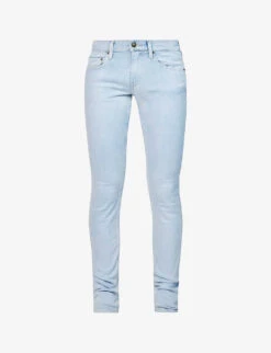 Paige Croft Faded-wash Skinny-fit Stretch-woven Jeans