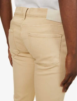 Paige Lennox Slim-fit Stretch-denim Jeans 12 Paige Lennox Slim-fit Stretch-denim Jeans -AllSain Clothing Shop R04148198 ROASTEDVANILLA ALT05