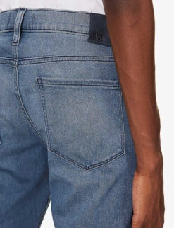 Paige Lennox Slim-fit Tapered Stretch-denim Jeans -AllSain Clothing Shop R04148229 MESSEMER ALT04