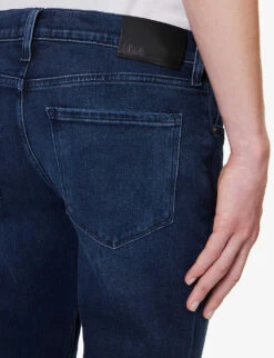 Paige Lennox Slim-fit Straight Stretch-denim Jeans 12 Paige Lennox Slim-fit Straight Stretch-denim Jeans -AllSain Clothing Shop R04148230 BARMA ALT05