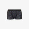 PAUL SMITH Polka-dot Mid-rise Organic Stretch-cotton Trunks