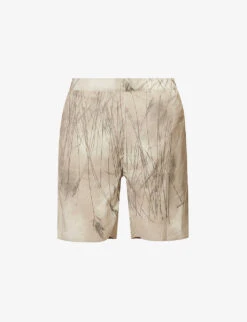 Norse Projects Poul Graphic-print Stretch-woven Shorts