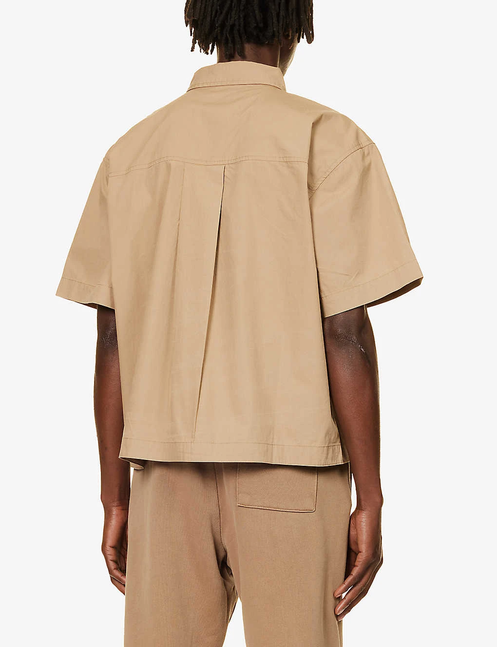 01 Zip-pocket Boxy-fit Cotton-poplin Shirt 4 01 Zip-pocket Boxy-fit Cotton-poplin Shirt - Image 4