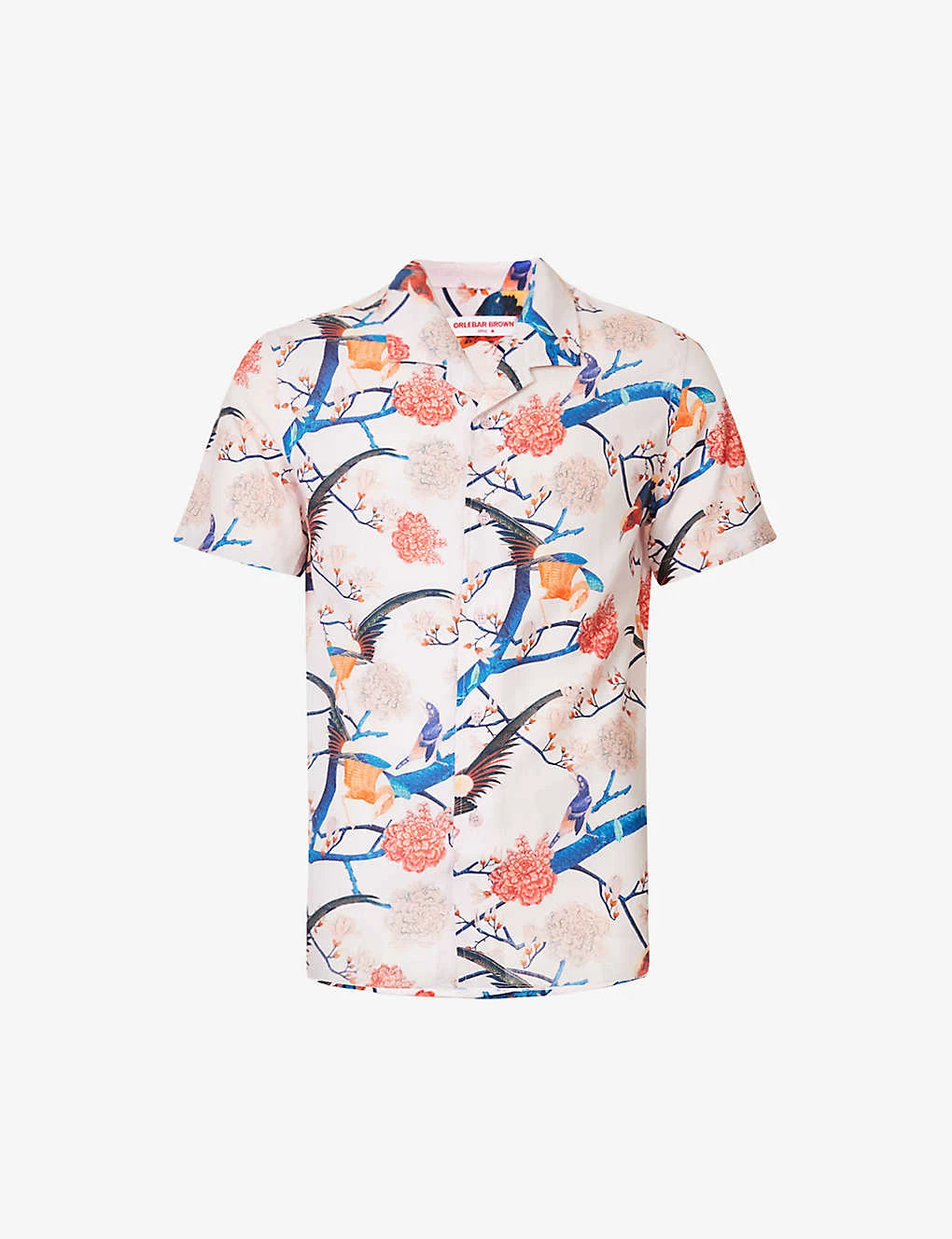 ORLEBAR BROWN Hibbert Flight Regular-fit Woven Shirt 1 ORLEBAR BROWN Hibbert Flight Regular-fit Woven Shirt