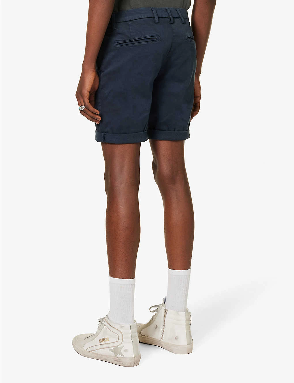 Replay Benni Hyperflex Regular-fit Stretch-cotton Chino Shorts 4 Replay Benni Hyperflex Regular-fit Stretch-cotton Chino Shorts - Image 4