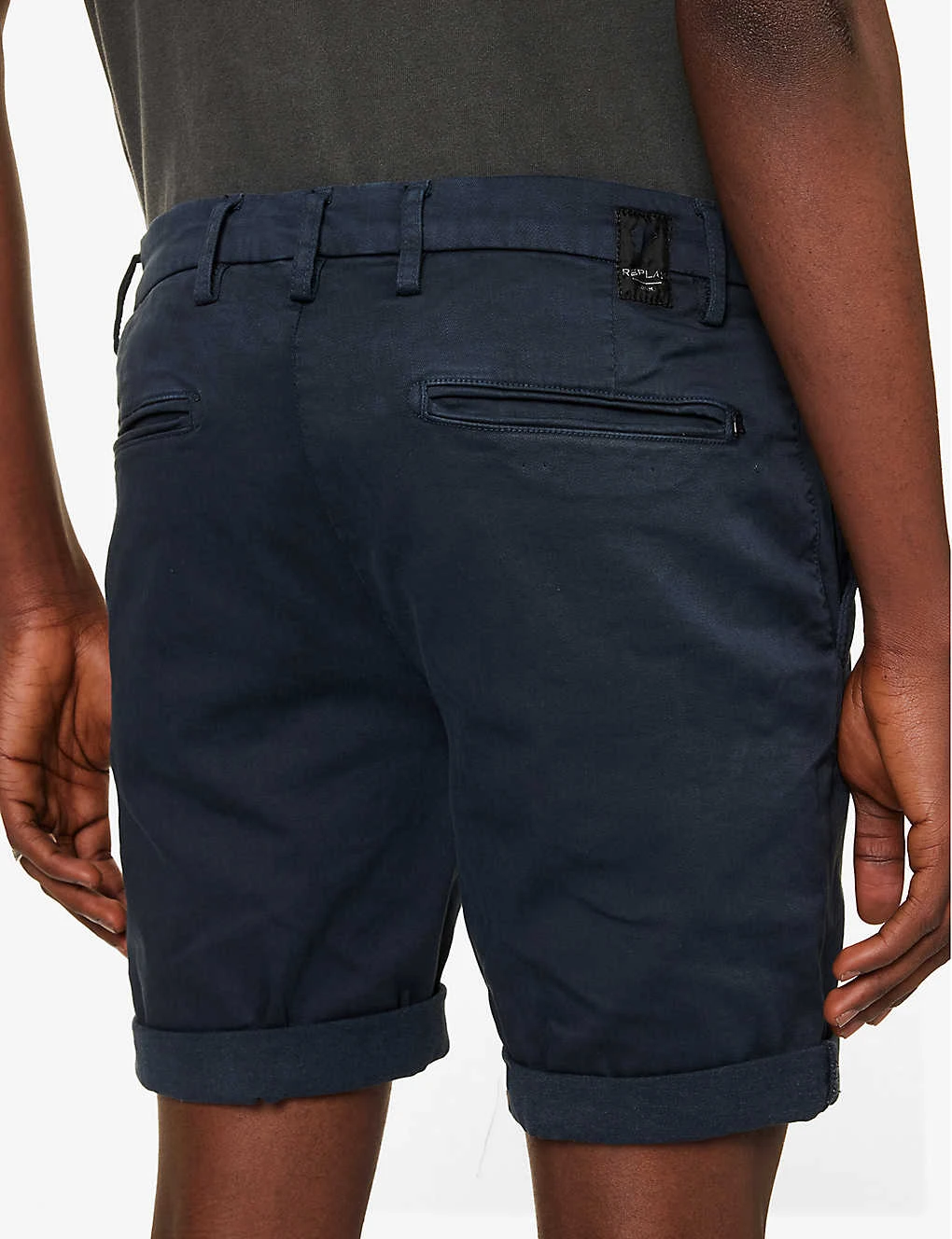 Replay Benni Hyperflex Regular-fit Stretch-cotton Chino Shorts 5 Replay Benni Hyperflex Regular-fit Stretch-cotton Chino Shorts - Image 5