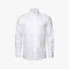 ETON Cutaway-collar Slim-fit Cotton-twill Shirt