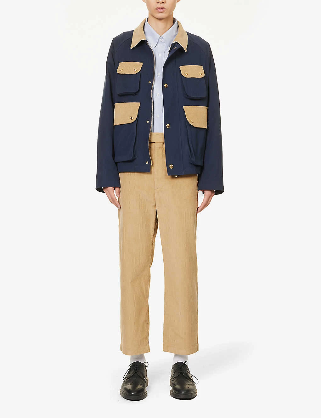 Appliqué-embellished Regular-fit Cotton Shirt 2 Appliqué-embellished Regular-fit Cotton Shirt - Image 2