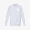 Appliqué-embellished Regular-fit Cotton Shirt