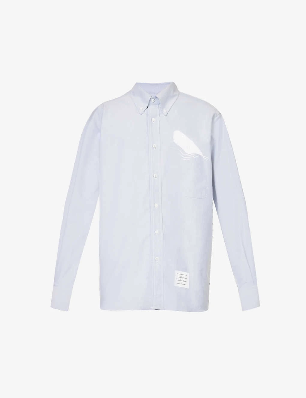 Appliqué-embellished Regular-fit Cotton Shirt 1 Appliqué-embellished Regular-fit Cotton Shirt