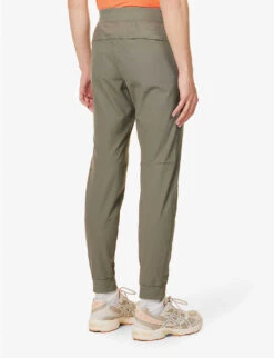 Lululemon ABC Warpstreme Drawstring-waist Recycled Polyester-blend Jogging Bottoms -AllSain Clothing Shop R04153878 GREYSAGE ALT03