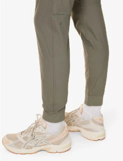 Lululemon ABC Warpstreme Drawstring-waist Recycled Polyester-blend Jogging Bottoms -AllSain Clothing Shop R04153878 GREYSAGE ALT04