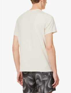 Lululemon Fundamental Abrasion-resistant Stretch-jersey T-shirt 8 Lululemon Fundamental Abrasion-resistant Stretch-jersey T-shirt -AllSain Clothing Shop R04153884 BONE ALT03