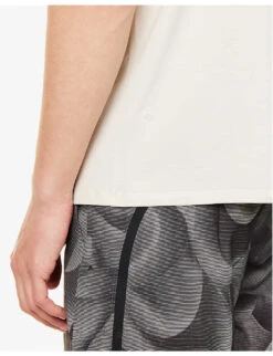 Lululemon Fundamental Abrasion-resistant Stretch-jersey T-shirt 9 Lululemon Fundamental Abrasion-resistant Stretch-jersey T-shirt -AllSain Clothing Shop R04153884 BONE ALT04