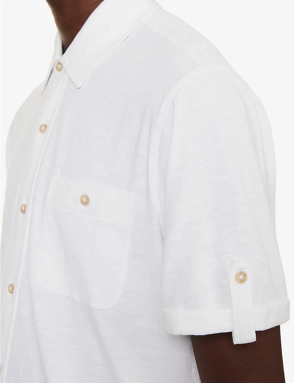 Paige Brayden Short-sleeved Relaxed-fit Cotton Shirt 5 Paige Brayden Short-sleeved Relaxed-fit Cotton Shirt - Image 5