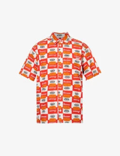 Canned Goods Boxy-fit Cotton-poplin Shirt