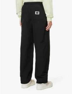 Acne Studios Pichele Brand-patch Wide-leg Relaxed-fit Shell Trousers 8 Acne Studios Pichele Brand-patch Wide-leg Relaxed-fit Shell Trousers -AllSain Clothing Shop R04158751 BLACK ALT03