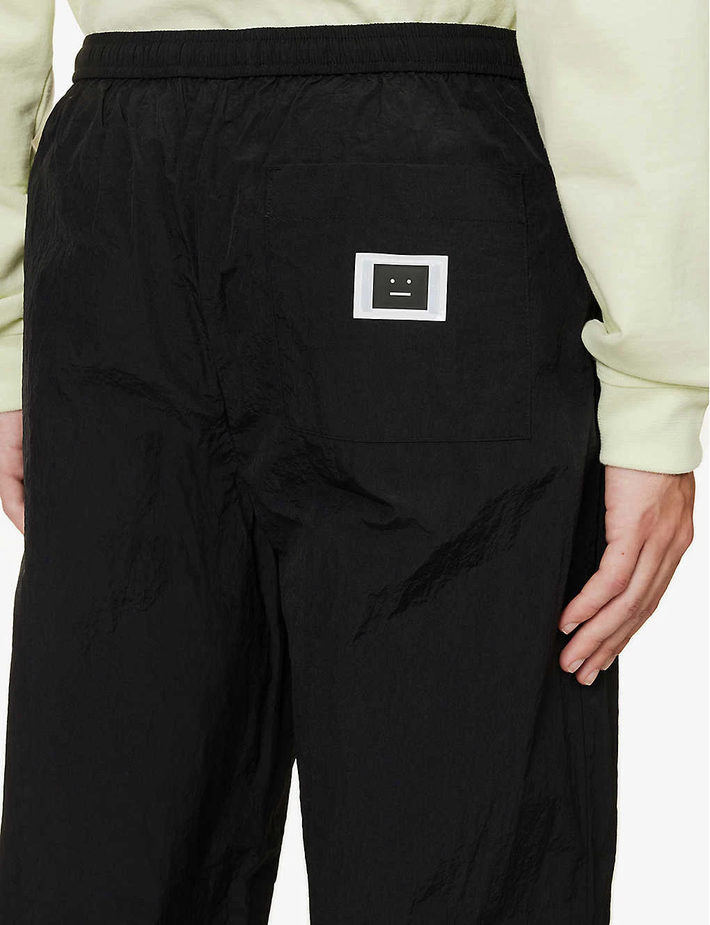 Acne Studios Pichele Brand-patch Wide-leg Relaxed-fit Shell Trousers 5 Acne Studios Pichele Brand-patch Wide-leg Relaxed-fit Shell Trousers - Image 5