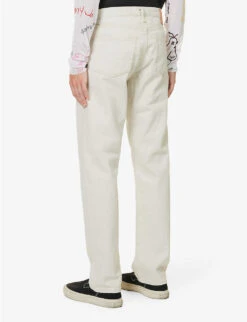 Acne Studios 1996 Straight-leg Regular-fit Denim Jeans 9 Acne Studios 1996 Straight-leg Regular-fit Denim Jeans -AllSain Clothing Shop R04158770 ECRUECRU ALT03