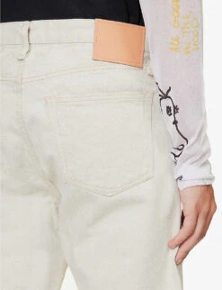 Acne Studios 1996 Straight-leg Regular-fit Denim Jeans 10 Acne Studios 1996 Straight-leg Regular-fit Denim Jeans -AllSain Clothing Shop R04158770 ECRUECRU ALT04