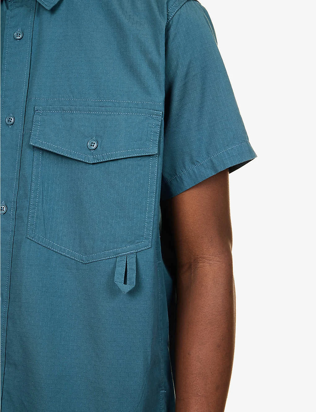 Snow Peak Takibi Ripstop Regular-fit Cotton-blend Shirt 5 Snow Peak Takibi Ripstop Regular-fit Cotton-blend Shirt - Image 5