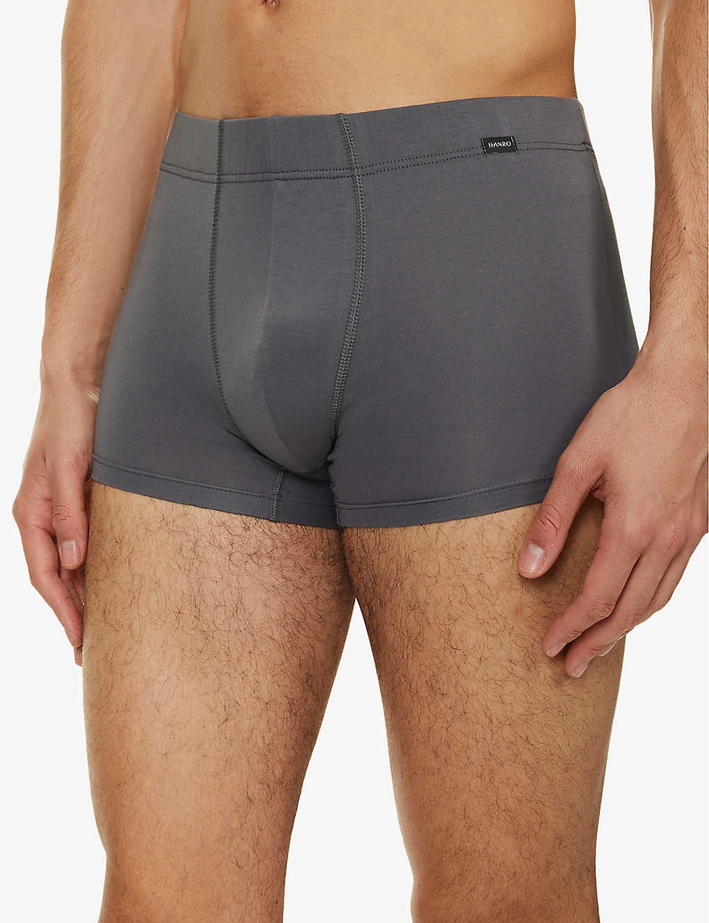 HANRO Pack Of Two Logo-embellished Mid-rise Stretch-cotton Briefs 4 HANRO Pack Of Two Logo-embellished Mid-rise Stretch-cotton Briefs - Image 4