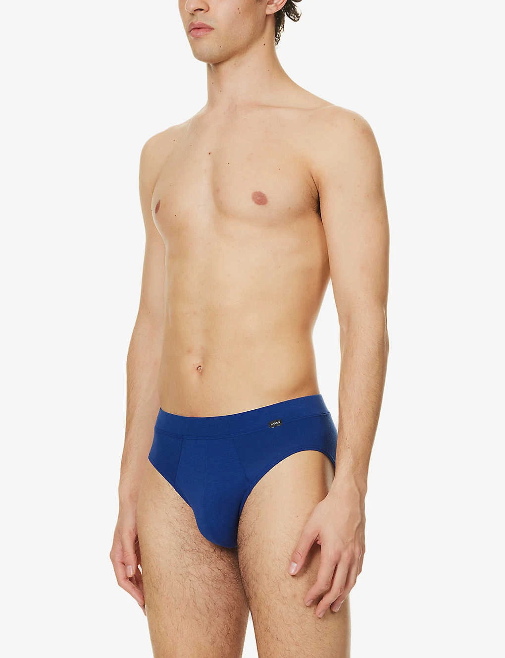 HANRO Logo-tag Stretch-woven Briefs 2 HANRO Logo-tag Stretch-woven Briefs - Image 2