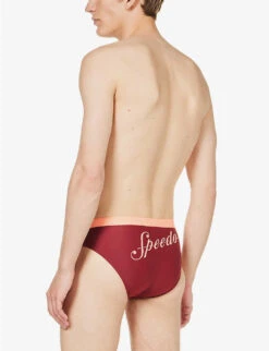 Speedo 7cm Logo-embroidered Swim Briefs 8 Speedo 7cm Logo-embroidered Swim Briefs -AllSain Clothing Shop R04163350 OXBLOODSOFTCORAL ALT03