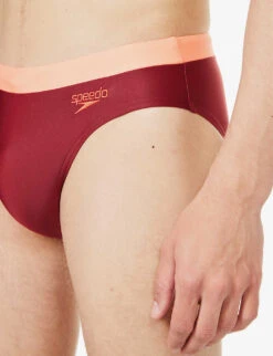 Speedo 7cm Logo-embroidered Swim Briefs 9 Speedo 7cm Logo-embroidered Swim Briefs -AllSain Clothing Shop R04163350 OXBLOODSOFTCORAL ALT04