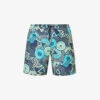 Speedo Watershort 45cm Geo-print Recycled-polyester Swim Shorts