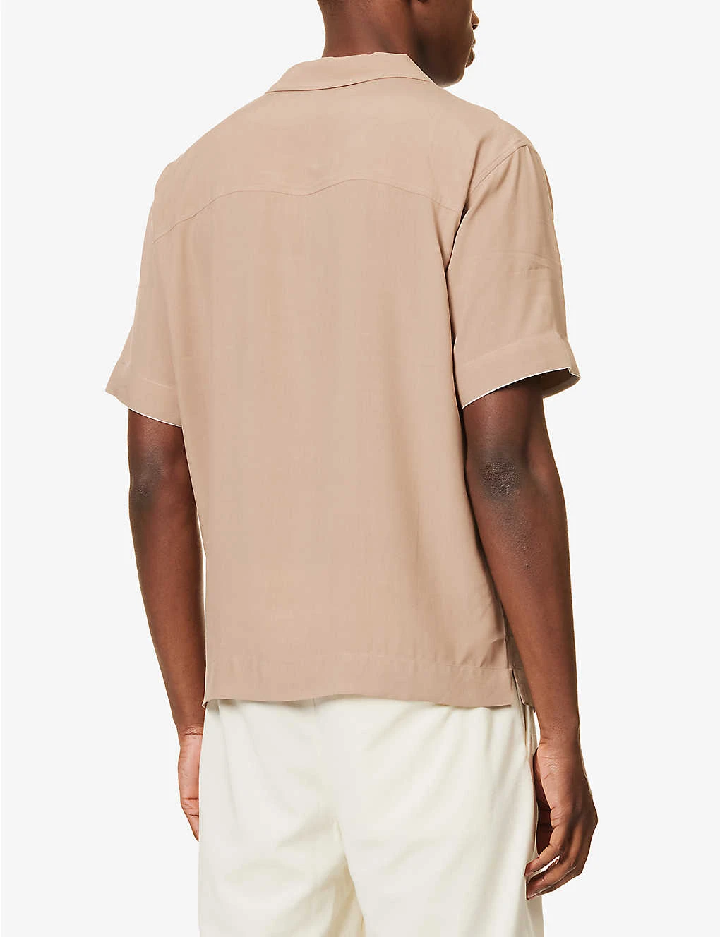 Valbonne Camp-collar Regular-fit Woven Shirt 4 Valbonne Camp-collar Regular-fit Woven Shirt - Image 4