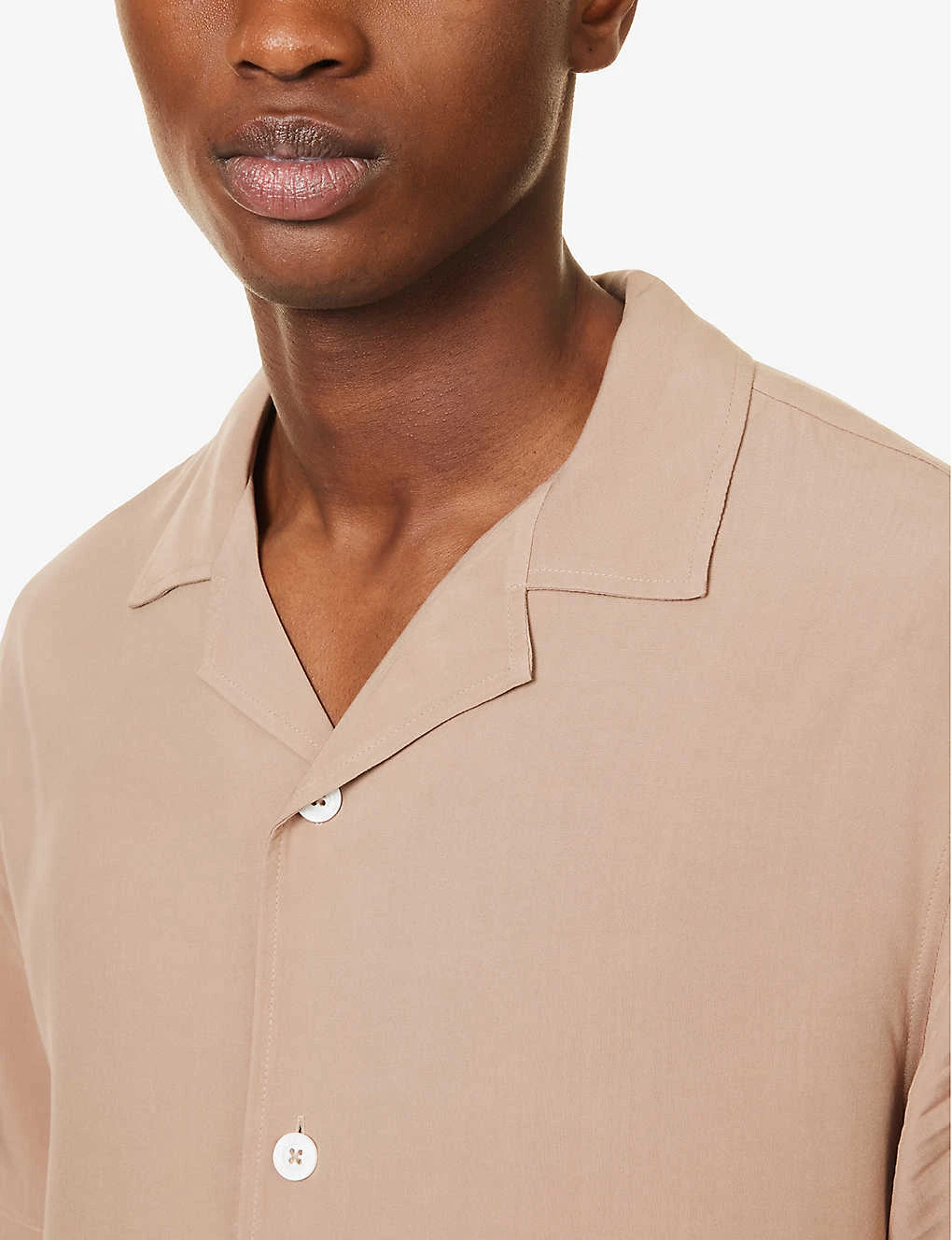 Valbonne Camp-collar Regular-fit Woven Shirt 5 Valbonne Camp-collar Regular-fit Woven Shirt - Image 5