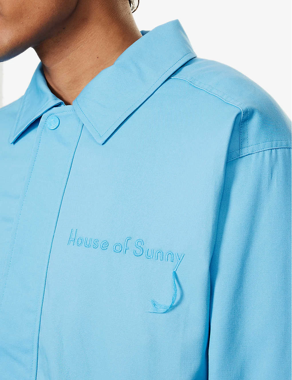 Day Tripper Brand-embroidered Relaxed-fit Cotton-twill Bomber Jacket 5 Day Tripper Brand-embroidered Relaxed-fit Cotton-twill Bomber Jacket - Image 5