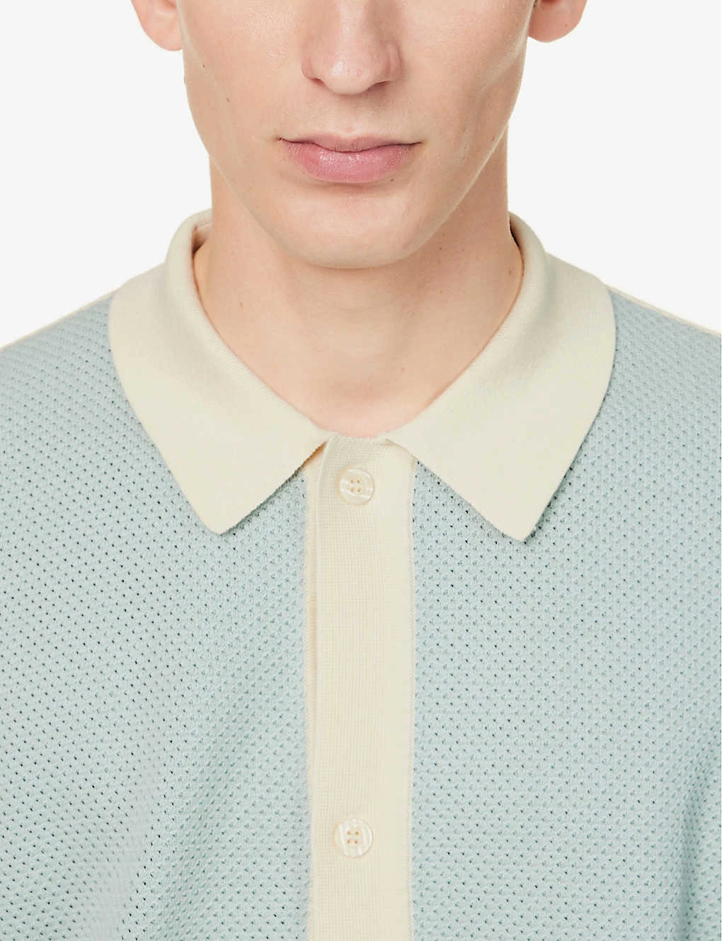 Contrast-back Regular-fit Cotton-knit Shirt 5 Contrast-back Regular-fit Cotton-knit Shirt - Image 5