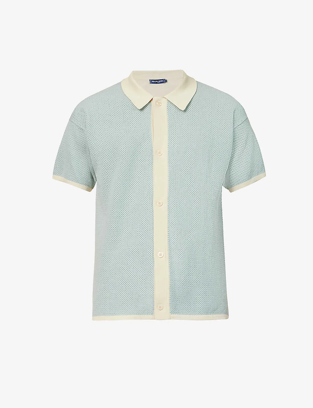 Contrast-back Regular-fit Cotton-knit Shirt 1 Contrast-back Regular-fit Cotton-knit Shirt