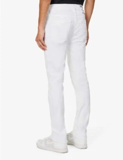 True Religion Rocco Relaxed-fit Skinny-leg Stretch-denim Jeans 8 True Religion Rocco Relaxed-fit Skinny-leg Stretch-denim Jeans -AllSain Clothing Shop R04168089 OPTICWHITE ALT03